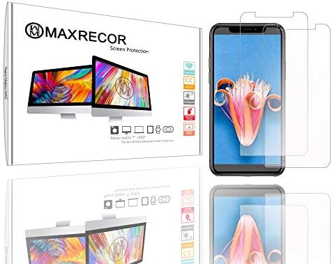 Nokia N810 Cep Telefonu için Tasarlanmış Ekran Koruyucu - Maxrecor Nano Matrix Parlama Önleyici (Çift Paket Paketi)