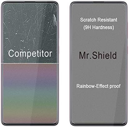 [3-Pack] - Mr. Shield Samsung Galaxy A21 İçin Tasarlanmış (T-Mobile/Verizon) [Temperli Cam] [Japonya Cam ile 9 H Sertlik] Ekran