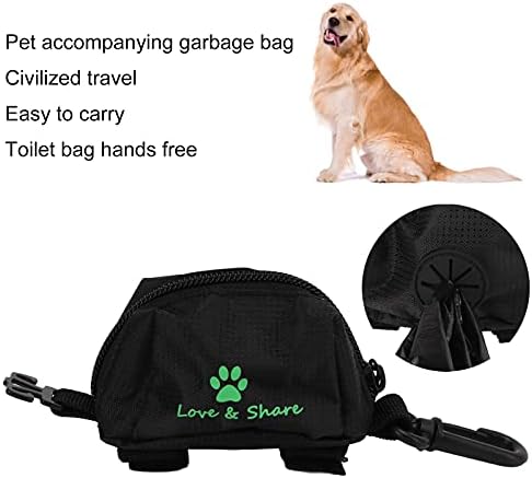Pet kaka torbası Dağıtıcı, Pet Çöp Dağıtıcı Çok Fonksiyonlu Taşınabilir Uygun için Kedi için Spor için Pet için Köpek için Açık