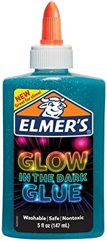 Elmer'in Büyülü Sıvı Balçık Aktivatörü (8.75 sıvı ons) ve Elmer'in Karanlıkta Parlayan Sıvı Tutkalı, Balçık Yapmak için Harika,
