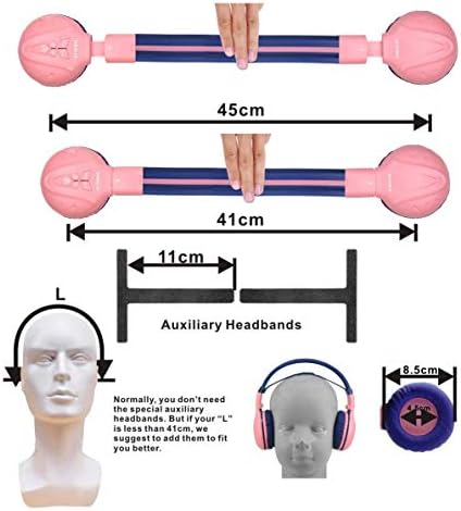 Sınırlı Ses Seviyesine Sahip SİMOLİO Kablosuz Bluetooth Çocuk Kulaklıkları, İşitme Korumalı Çocuklar Kablosuz Kulaklık, Çocuklar