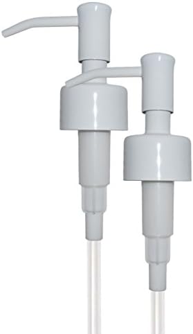 Paslanmaz Çelik Beyaz Finish Losyon Dispenseri Değiştirme Pompası, 28/400, 2CC (2'li Paket)