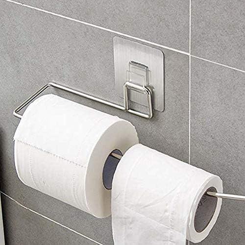 ECSWP Çok Fonksiyonlu havlu Askısı Kağıt havlu tutucu Paslanmaz Çelik Raf Hiçbir Sondaj Depolama Raf İçin Mutfak Banyo Tuvalet
