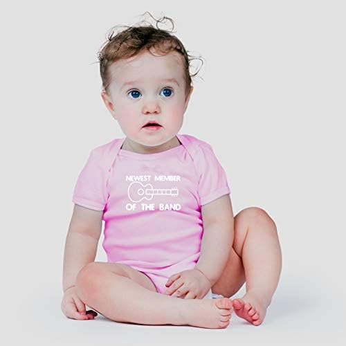 Grubun En Yeni Üyesi-Müzik Dna'mda-Gruptayım-Sevimli Tek Parça Bebek Bebek Bodysuit