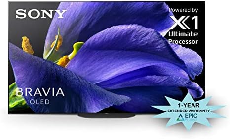 Sony XBR-77A9G 77 (3840 x 2160) Bravıa 4K Ultra Yüksek Çözünürlüklü Akıllı OLED TV, Epic Protect'in Ek 1 Yıllık Kapsama Alanına