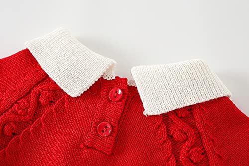 Bebek Bebek Kız Uzun Kollu Örgü Bodysuits Pamuk Onesies Romper Bebek Kış Giysileri