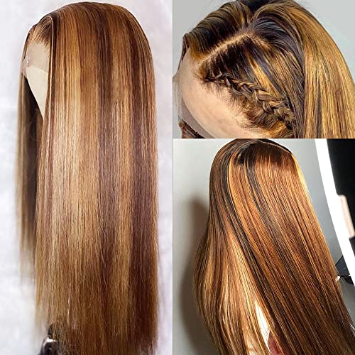 13x4 Sarışın Dantel ön peruk İnsan Saç Ön Koparıp Ağartılmış Knot Siyah Kadınlar ıçin Tutkalsız Remy Brezilyalı HD Şeffaf Ombre