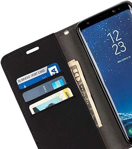 SafeSleeve EMF Koruma Anti Radyasyon Samsung Galaxy Kılıfı: Galaxy Note 10 RFID EMF Engelleme Cüzdan Cep Telefonu Kılıfı (Siyah)