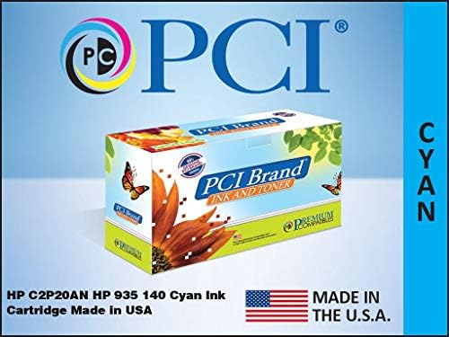 PCI Marka Yeniden Üretilmiş Mürekkep Kartuşu HP yedek malzemesi 935 C2P20AN HP 140 Mavi Mürekkep Kartuşu