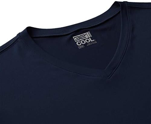 32 DERECE Erkek Serin Hızlı Kuru Aktif Salon Temel Vneck T-Shirt