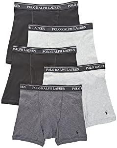 Polo Ralph Lauren Iç Çamaşırı erkek Klasik Fit W / Esneklik 5-pack Boxer Külot