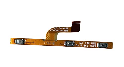 ruıchuang Ses Güç Düğmesi Flex Şerit Kablo Parçası Alcatel Joy TAB 9029Z 9029 W ile Uyumlu