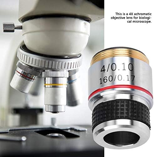 Akozon 4X Akromatik Objektif Lens Biyolojik Mikroskop 160/0.17 (DM-WJ001)