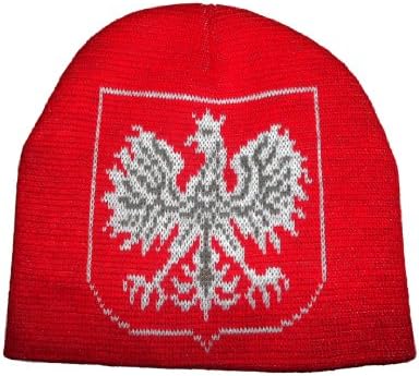 Polonya Kafatası Cap Polska Polonya Beanie Kartal Şapka Hussar