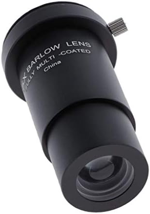 WUWUDIT Teleskop Aksesuarları 3X Barlow Lens ile Uyumlu Zeiss Teleskop Mercek 1.25 inç M42 Konu Reflektör Refrakter Evrensel