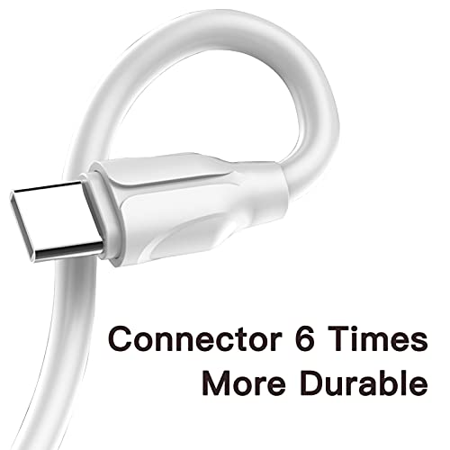 USB A'dan USB C'ye Kablo Hızlı Şarj 6.6 FT Samsung Galaxy LG Huawei ve Diğer USB Tip C Kablo Cihazlarıyla uyumlu