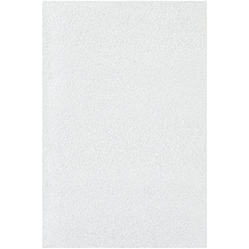 Poly Bag Guy Floş Kesim Köpük Torbalar, 4 x 6, Beyaz, 500 / Kutu