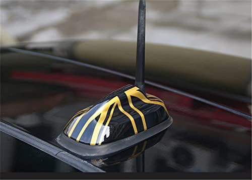 Union Jack İNGILTERE Bayrağı G Dekorasyon Aksesuarları Kapak Kap Kılıf ile Uyumlu Mini Cooper F56 Hatchback (Anten Anten Dekorasyon)