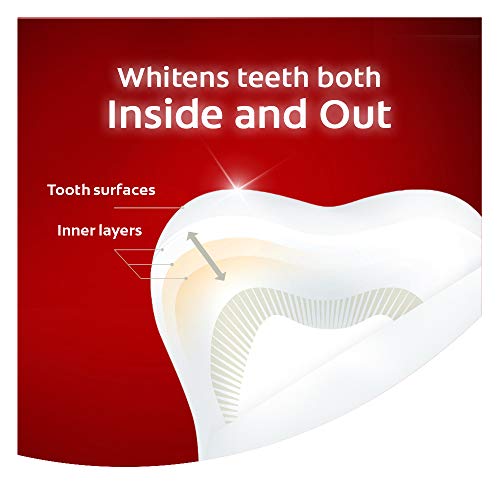 Florürlü Colgate Optik Beyaz Gelişmiş Diş Beyazlatma Diş Macunu, %2 Hidrojen Peroksit, Buzlu Taze - 4.5 ons (2 Paket)