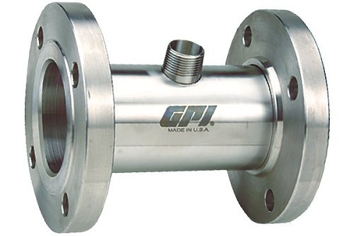 GPI GFP-200S2-5 G Serisi Hassas Türbin Ölçer, Flanş, Paslanmaz Çelik, 2 (33-330 GPM) Standart, 12 Kurşun Telli Standart Sensör